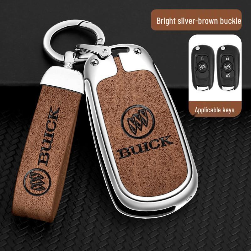 Buick Metal Key Cover for Regal, LaCrosse, Envision, GL8, and Yinglang GT.