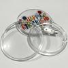20pcs Creative Acrylic DIY Button Badges Art Jewelry DIY Painting Acrylic Badge High Transparency Handmade Clear Button Pin
