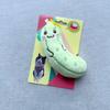 Plush Cartoon Cucumber Catnip Cat Toy (2-Pack)