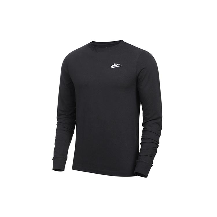 Толстовки Nike Мужские Черные С Круглым Вырезом Умеренные Другие AR5193-010 M
