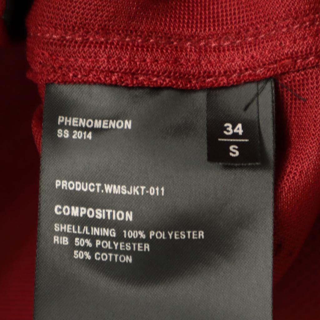PHENOMENON Zip jacket S Red series Men's Used