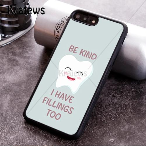 Krajews Dentist Tooth Dental Hygienist Phone Cases For iPhone 17 Air 16 15 14 Plus 11 12 13 Pro Max Cover Coque