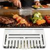 Grill Grease Gate Heavy Duty Rust-Resistant Easy-Install Stainless Steel Grease Gate for Backyard BBQ Camping Trips Park
