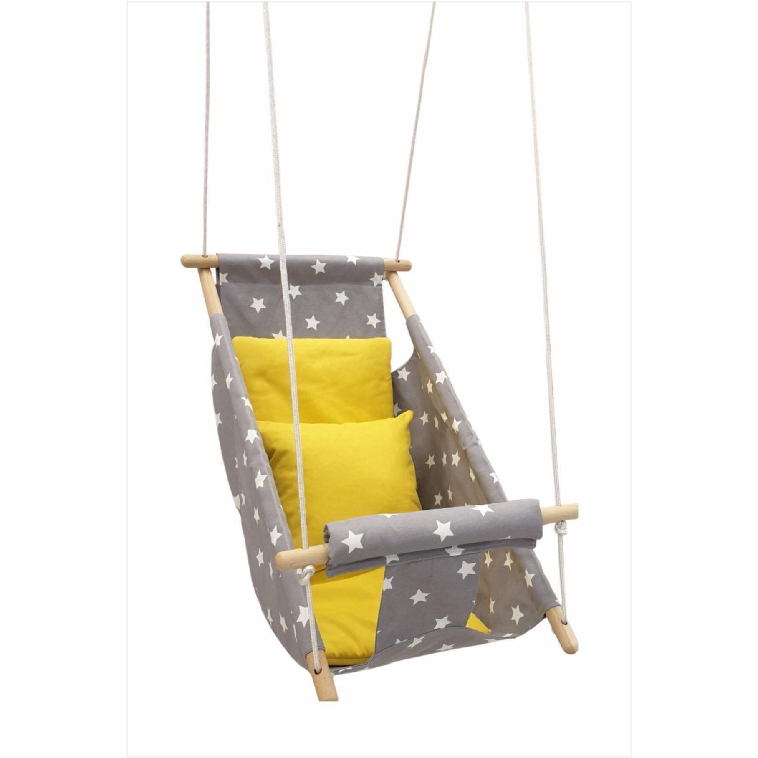 

Gray Star Yellow Combination Sleep Swing сірий колір