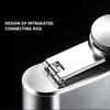 1Pc 8oz Portable Stainless Steel Hip Flask Flagon Whiskey Wine Pot Leather Cover Bottle  Funnel Travel Tour Drinkware Wine Cup