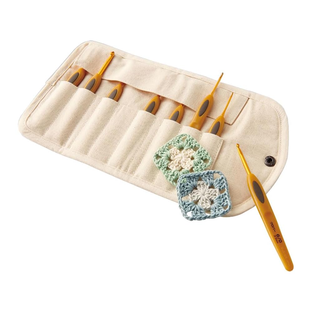 Clover Crochet Hook Set 8 Pieces Pen Style 43-606