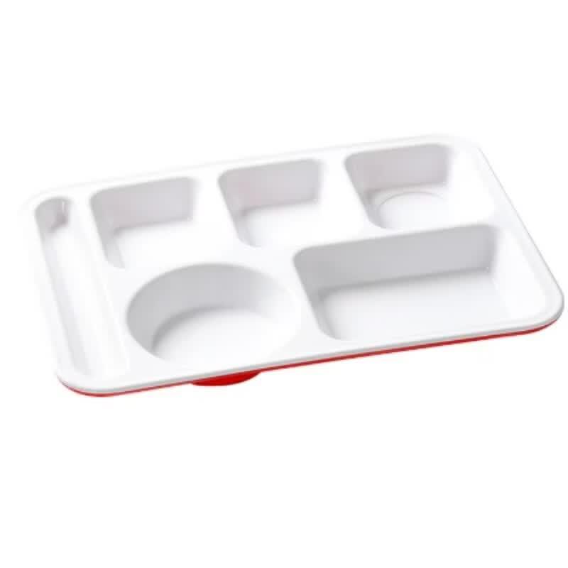 Lefanjie Melamine Divided Canteen Plate