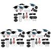 Premium Quality Graduation Photo Booth Props With Timeless Design And Fun Mustache On Stick