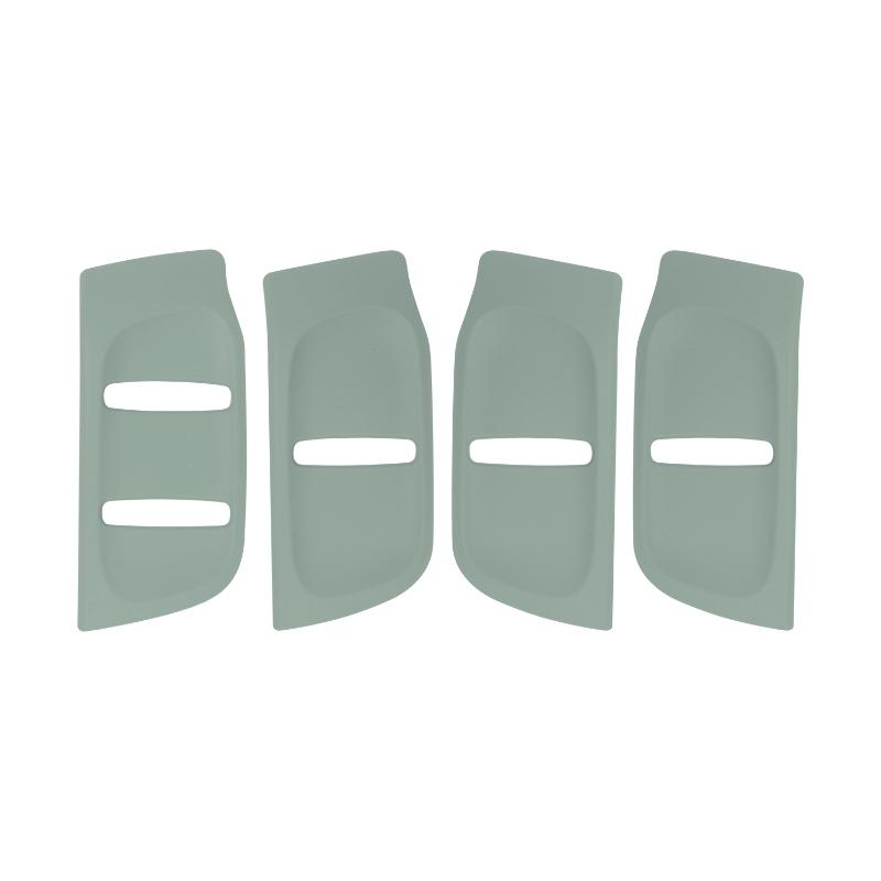 For NIO EC6 -2024 Door Lift Window Button Sticker Silicone Car Decoration Accessories Modification Supplies