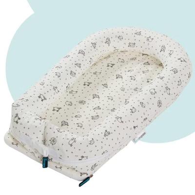 NuFeng Portable Infant Air Mattress with Printed Cotton Cover