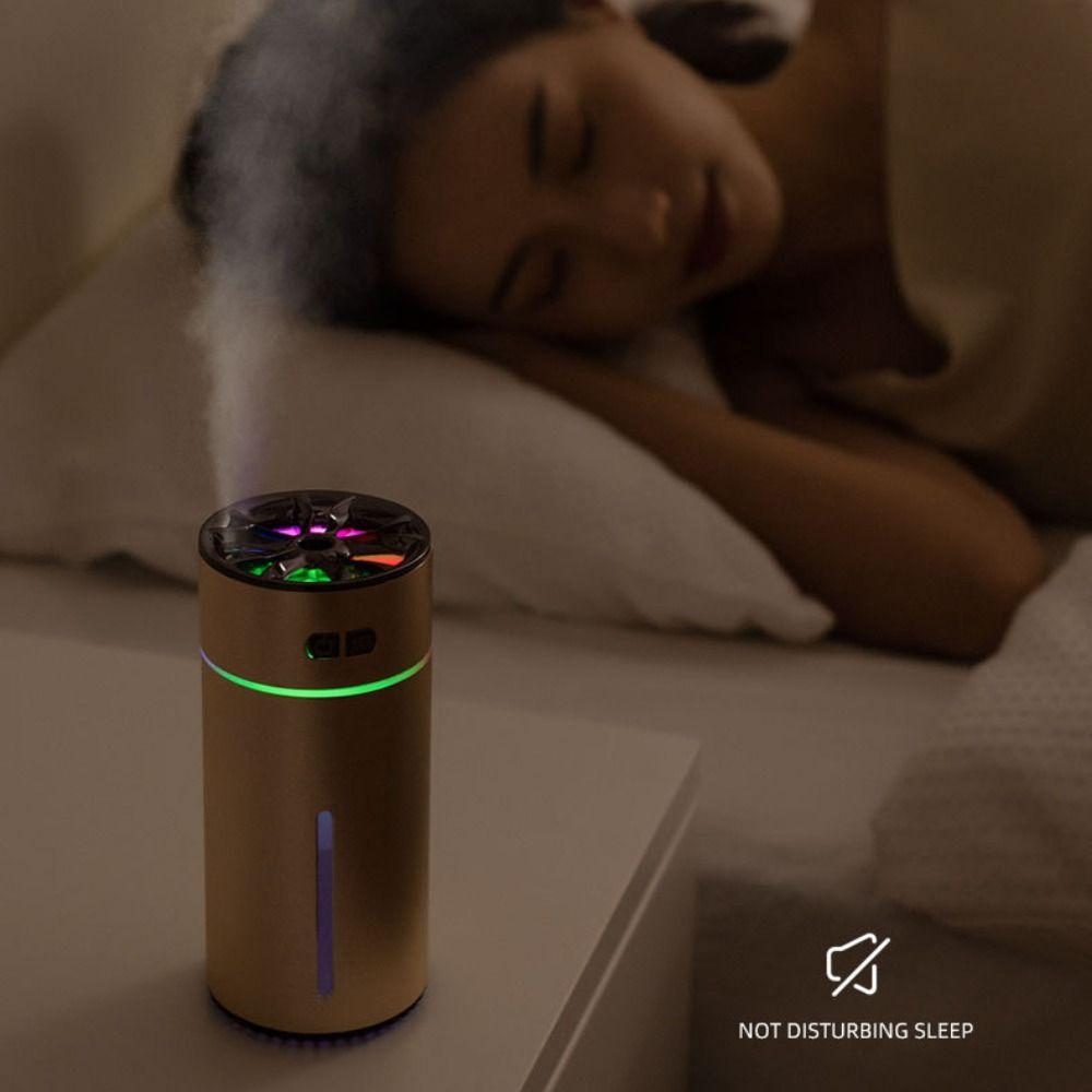300ml Car Air Humidifier 2 Spray Mode LED Aroma Diffuser Mini Aromatherapy Machine Household