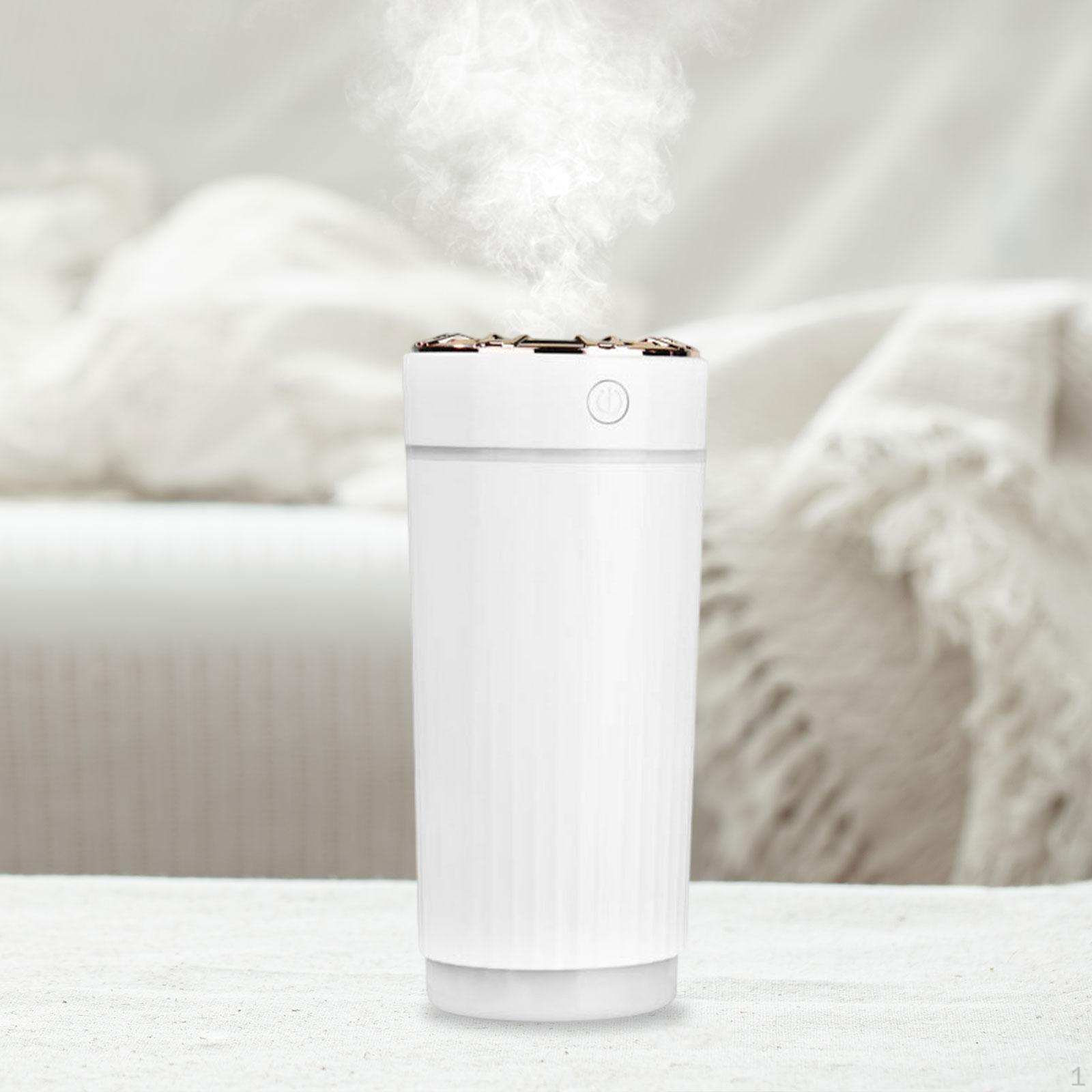 

Car Humidifier Aroma Diffuser Portable Mini Desktop for Living Room белый