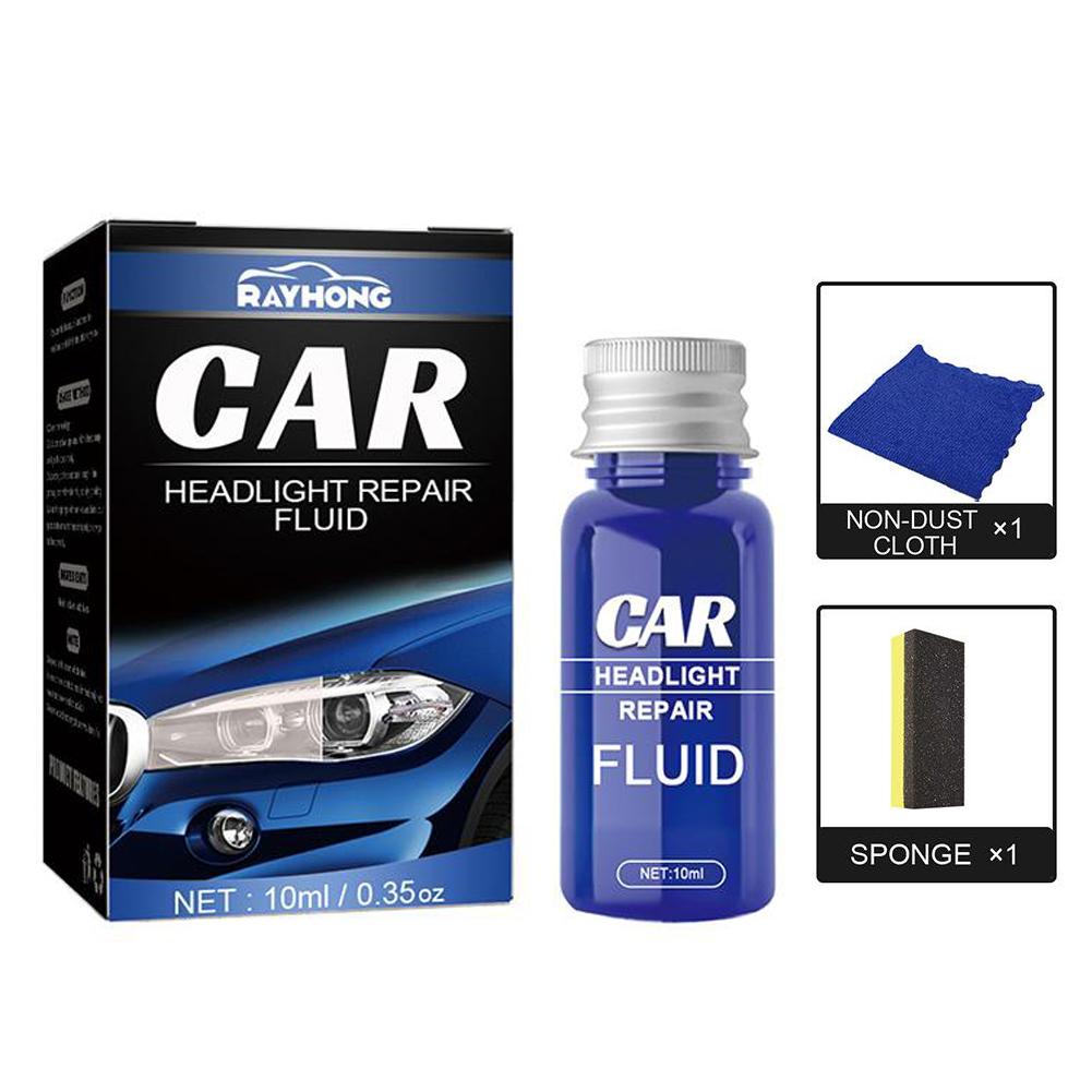Car Headlight Repair Fluid Headlight Polishing Restoration Chemical Polishing The Headlights Car Accessories 10ml/30ml/50ml