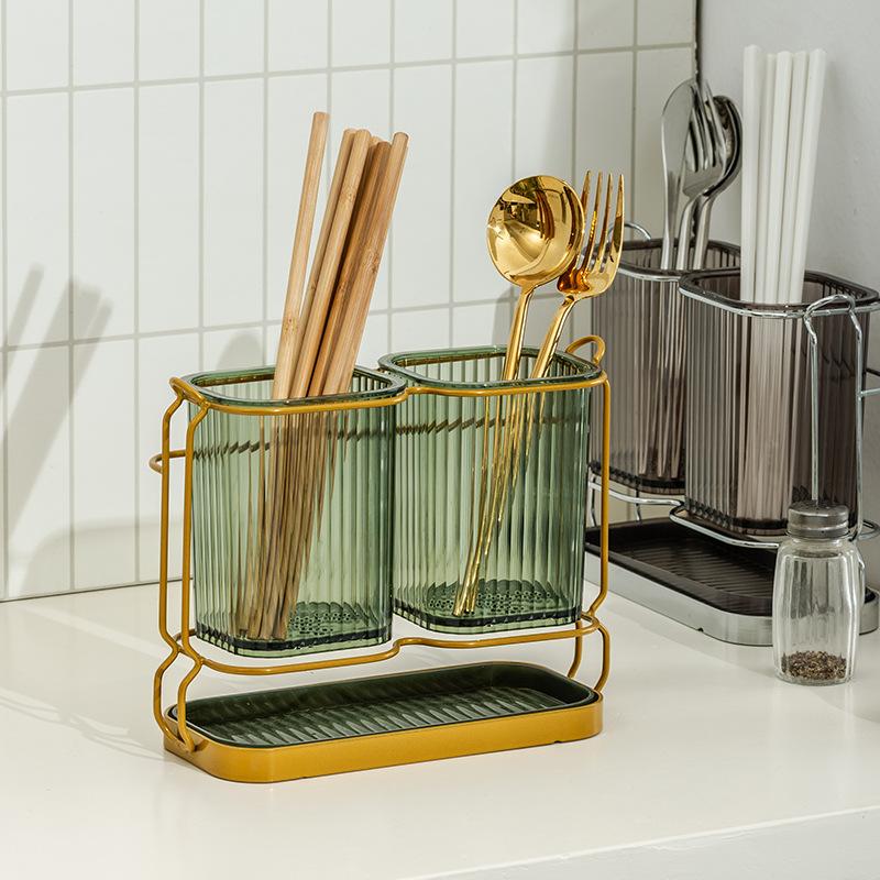 Kitchen Chopsticks, Spoons, Forks Storage Rack Cutlery Storage Rack, Drain Chopstick Holder Keep The Kitchen Clean And Tidy,