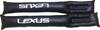 LEXUS LEXUS Seat Console Spacer, Soft Cushion, Set of 2, Black