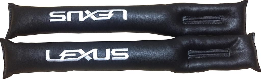 LEXUS LEXUS Seat Console Spacer, Soft Cushion, Set of 2, Black