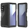 Coque Métallique Triple Protection pour Z-Fold7 Z-Fold6: Coque enveloppante, support, protection de charnière, anti-chute.