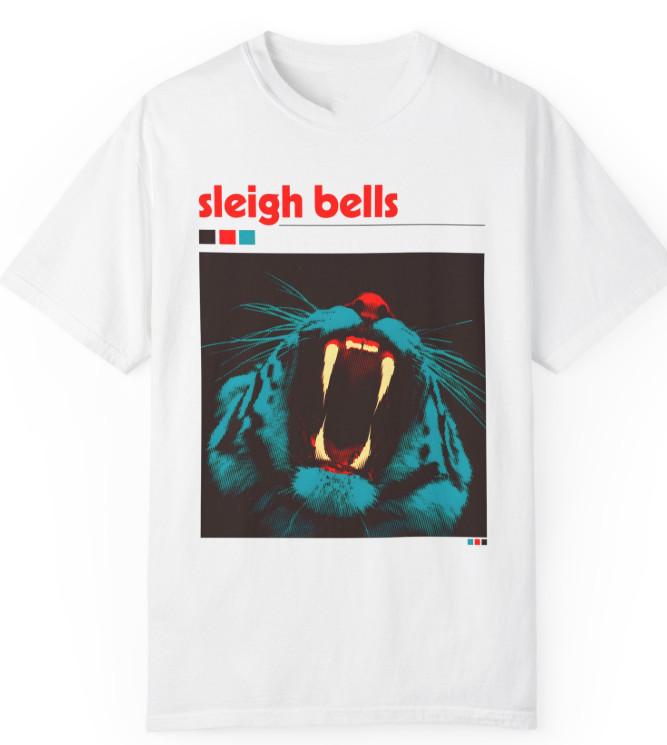 comfort Sleigh Bells BAND white T-shirt Unisex All sizes S-5XL 1F2081 Unisex T-Shirt S