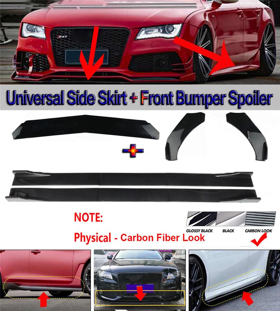 Front Lip Chin Bumper Body Kits For Universal For Car Such as For BMW HONDA Benz Mazda GMC etc Front Bumper Lip Body...