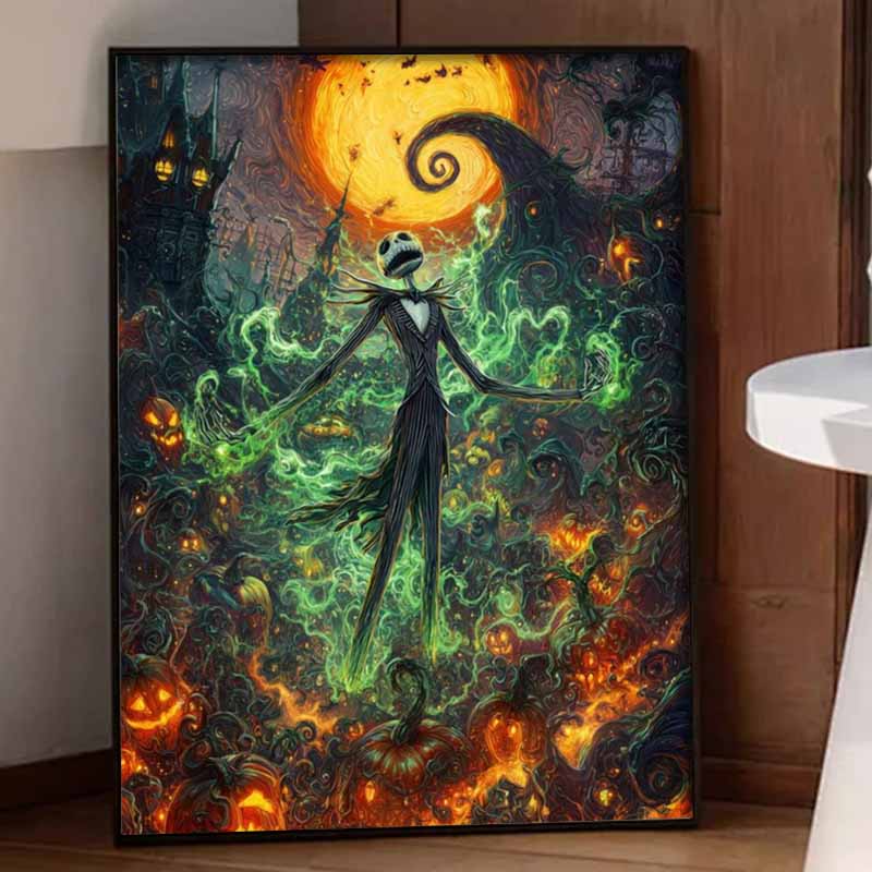 Disney Diamond Painting Set Classic Nightmare Home Decor Craft, Perfect Handmade DIY Gift Idea