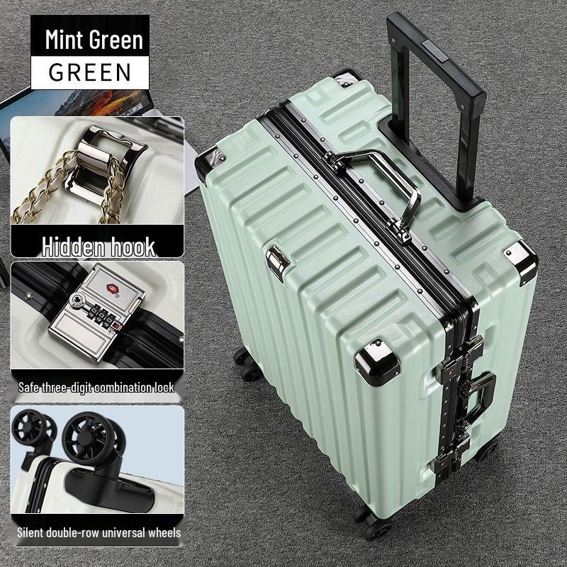 20-inch Scratch & Wear-Resistant Multifunctional Travel Trolley Suitcase