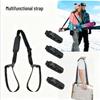 Universal Folding Chair with Strap for Bike, Scooter, Beach, Snowboard, and Camping.