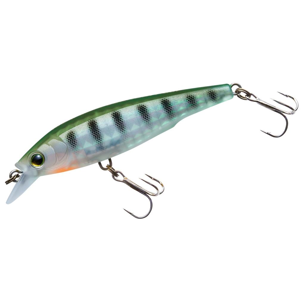 Jerkbait 80mm Bass Matte Ghost Perch YO-ZURI 3DR-X (SP) Lure, Color