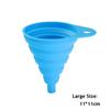 1pcs Mini Foldable Funnel Silicone Funnels Be Hung Household Liquid Dispensing Kitchen Tools