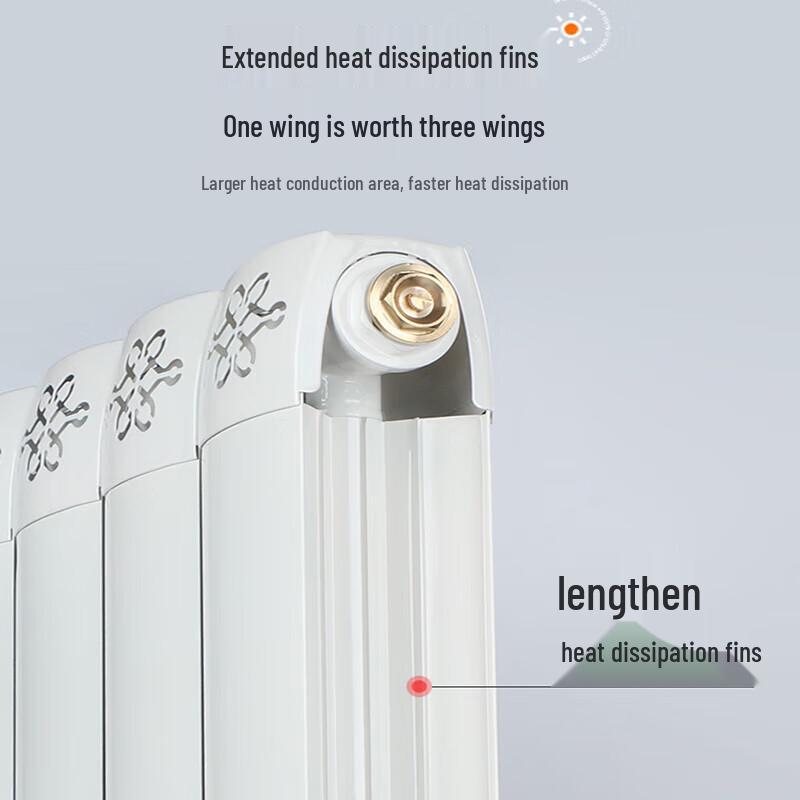 Dongfeier 8080 Copper-Aluminum Wall-Mounted Radiator