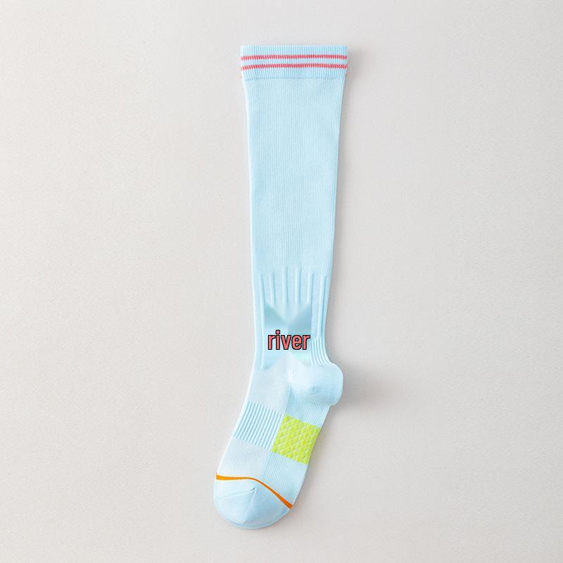 All-Season Mid-Calf Compression Socks for Yoga, Running, Jump Rope, Fitness, Aerobics, and Calf Slimming