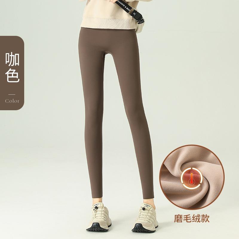 

Женские вельветовые леггинсы для йоги на осень и зиму, утолщенные леггинсы «акулий хвост» без линии смущения, леггинсы с теплым животом, леггинсы для голых ног XXXL