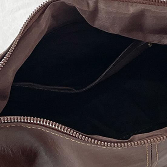 Retro Hobo Bag Crescent Shoulder Bag with Adjustable Strap Faux Leather Crossbody Bag Ladies Purse for Date Commuting Street