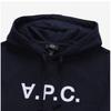Apesse Cohbn M27908 Tiq Dunkelmarine Ecru Vpc Samt-Logo Standard Grand Common Kapuzenpullover