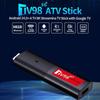 8K ATV Smart TV Stick Android 14.0 Bluetooth 5.0 WiFi 6 Allwinner H618 Quad Core Cortex A53 Network Media Player Balso nuotolinio valdymo išmaniojo TV dėžutė