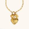 Dingran Hot Selling Fashion Personality Stainless Steel Pendant Irregular Chain Necklace