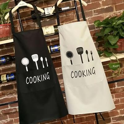 Waterproof and Oil-proof Apron Kitchen Cooking Household Smock Waist