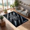 Manchester United Geprint Flanellen Vloerkleed Niet-Glijdend Zacht Polyester Vloerkleed Binnen Decoratie Mat voor Slaapkamer Woonkamer Bank