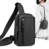 Oxford Men Chest Bag Side Sling Man Phone Bag Casual Male Shoulder Bag  Sport
