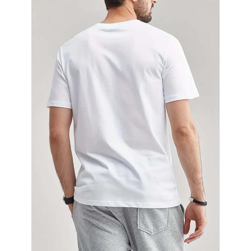 European sizes Men'S Summer Fashion 23 Basketball Player Print Short Sleeve T-Shirt, High-end Comfortable Casual Crew Neck Top
