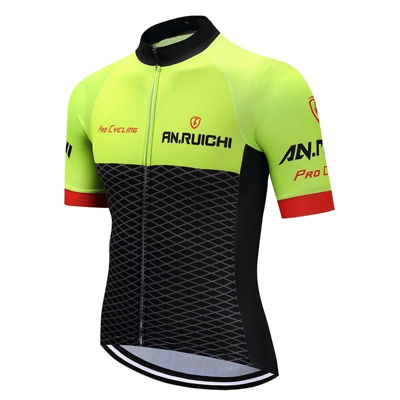 Profesionální letní krátké jezdecké kolo cyklistické oblečení, pánské sportovní dresy