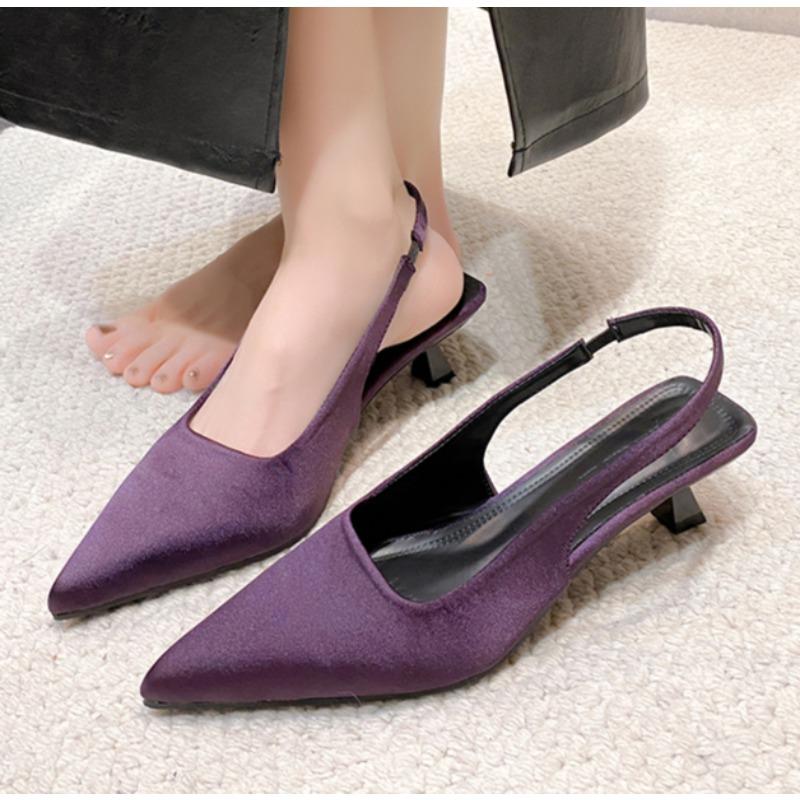 New Autumn Women's Shoes Women's Pumps Pointed Toe High Heels Shallow Woman Sandals Shoes Female Zapatos Mujer