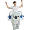 Inflatable Koala Riding Suit for Adults