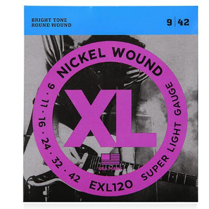 

Струны для электрогитары от D Addario Различный калибр EXL110 EXL115 EXL120 EXL130 EXL120