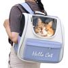 Cat Backpack Supplies Foldable Portable Breathable Double Shoulder Cat Bag Foldable Puppy Backpack Fashionable And Pet Bag