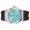 INVICTA Huracan Silicone Strap Turquoise Dial Quartz INV45773 100M Men's Watch