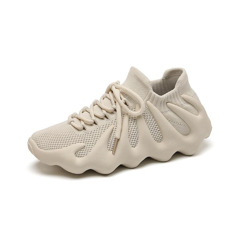 Couple Octopus Socks Shoes Summer New Women's Breathable Mesh Flying Weaving Xiaolongbao Volcano Men's Casual Shoes