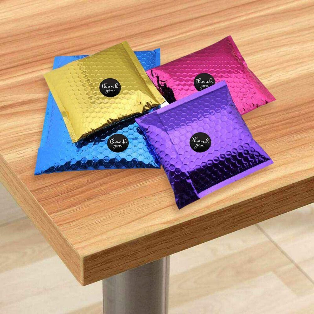 Round Self-Adhesive Labels 500 Pcs Label Stickers Roll Thank You Stickers Labels  Birthdays