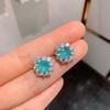 Jewelry Classic Color Treasure Simulation Paraiba Jewelry Set