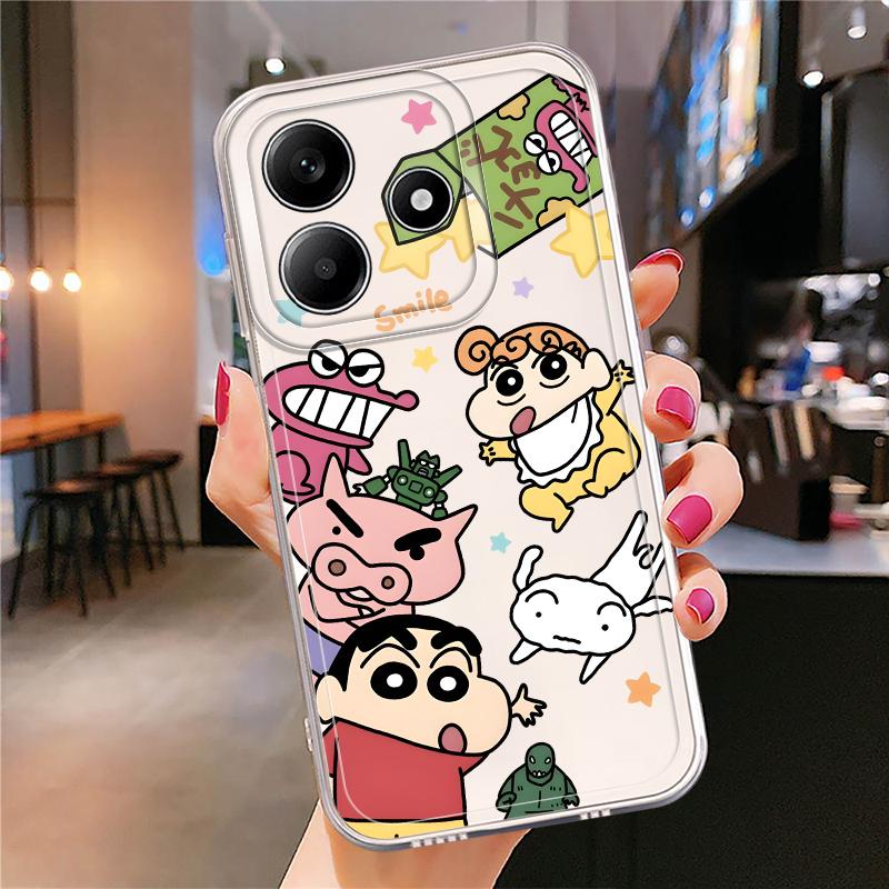 Shin Himawari Soft Phone Cover Case for Xiaomi Redmi Note 14 Pro Plus 12S 14C A4 11 Note 13 10S 12 11S 13C 9 10