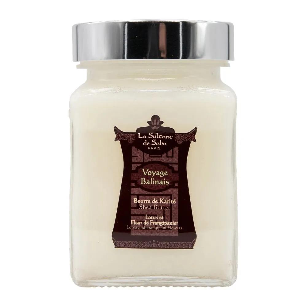 La sultane de saba Shea Butter Plumeria Flower Scent Body Cream 300g
